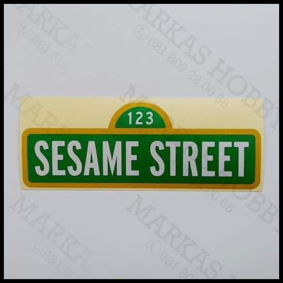 

GRATIS ONGKIR STIKER SESAME STREET WHITE AND GREEN TITLE !!!!!