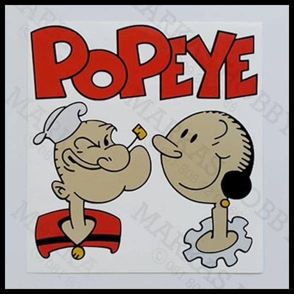 

DISKON STIKER POPEYE DAN OLIVE OYL !!!!!!