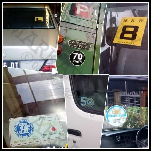 

BEST DEAL STIKER L KUNING LEARNER YELLOW TEMPEL DALAM