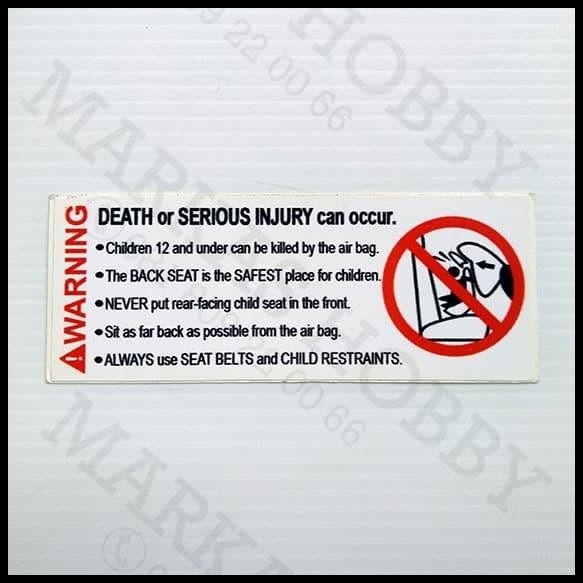 

TERMURAH STIKER WARNING DEATH OR SERIOUS INJURY ( WARNING SIGN ) !!!!!!