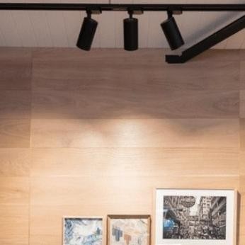 Produk Baru Paket Lampu Track Light Spot 2SET isi LED 7W inlite Rell 1Meter - 11B