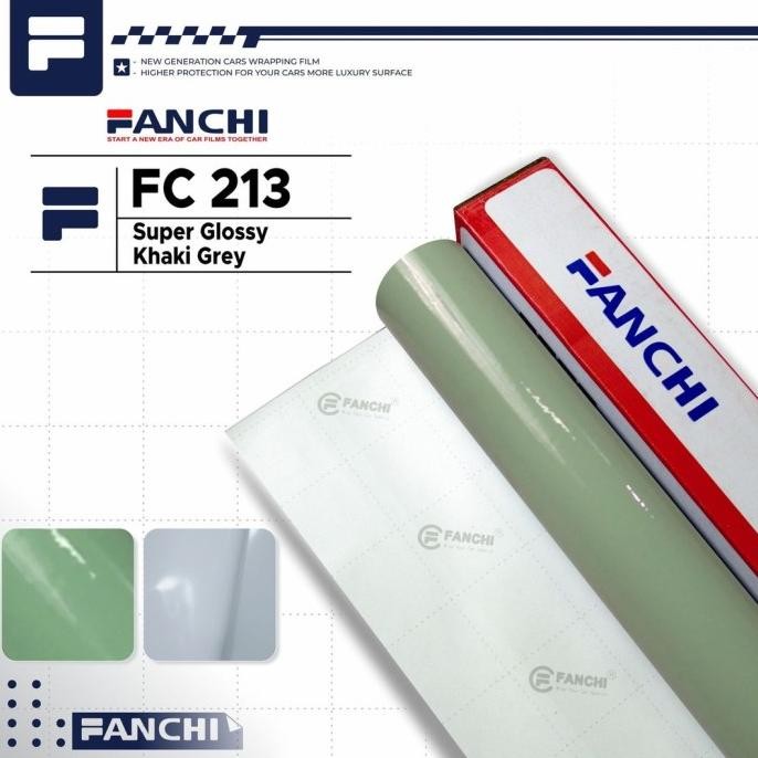 

HEMAT ROLL STICKER FANCHI FC213 SUPER GLOSS KHAKI GREY 50CM 8,5M ROLL