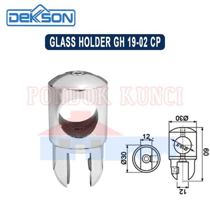 

Glass Clamp Kaca Dekkson Gh 19-02 Cp Penghubung Pipa Ke Kaca Dekson Original Dan Terpercaya
