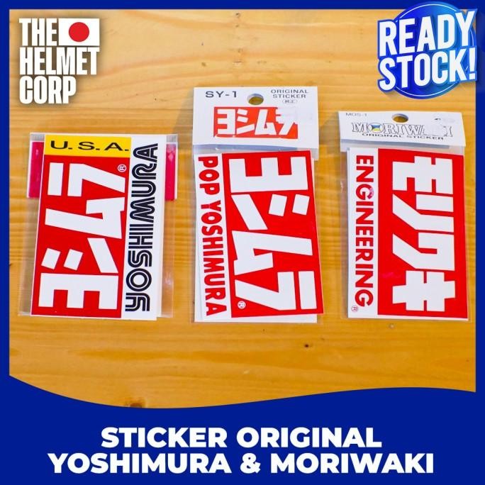 

PREMIUM STICKER YOSHIMURA & MORIWAKI SERIES ORIGINAL STICKER JAPAN