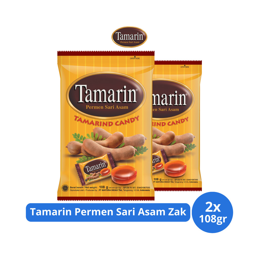 

Tamarin Permen Sari Asam Zak 108gr x 2 pcs