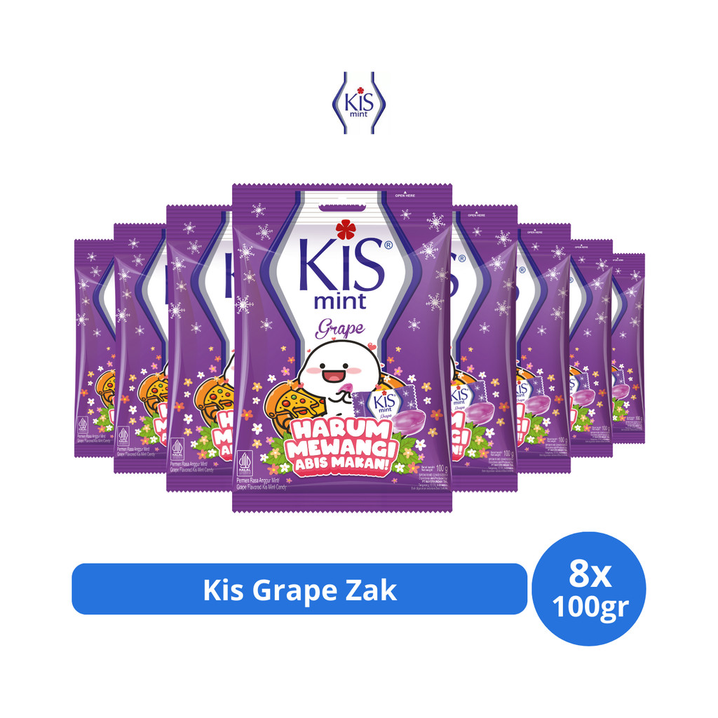 

Kis Grape Zak 100gr x 8 pcs