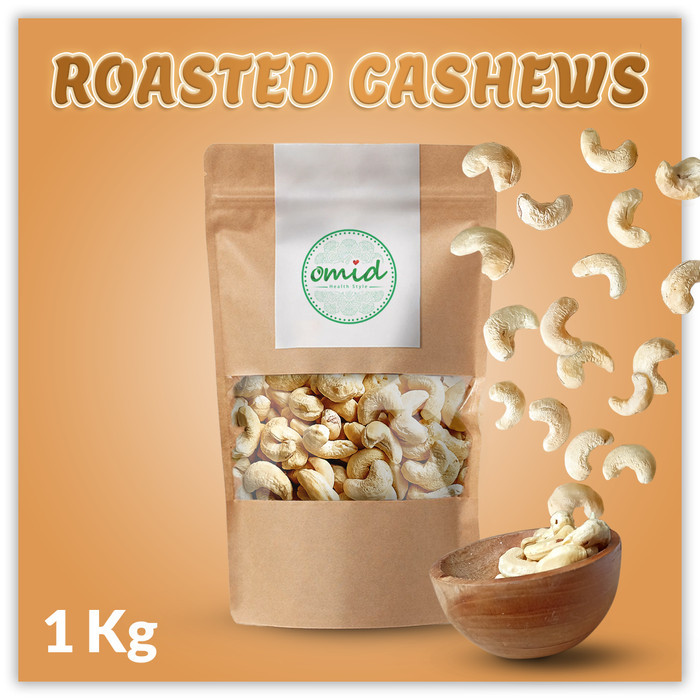 

Ready Roasted Cashew Super (Kacang Mede / Mete Kupas Super - Panggang) 1Kg