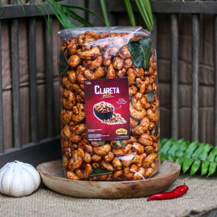 

Ready Kacang Mete Asli Wonogiri Varian Rasa Pedas Manis 1000 Gr