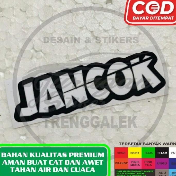 Stiker kata lucu unik buat motor dan mobil