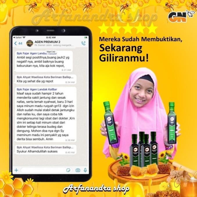 

Madu Premium Ruqyah GN13 Gus Nur Madu Sarang Untuk Dewasa & Anak Asli [terbaik]