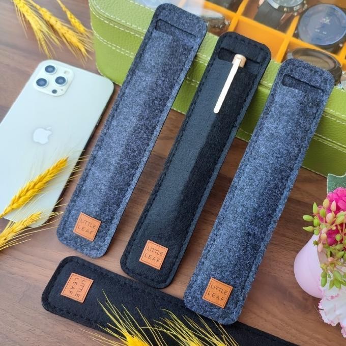 

TEMPAT PEN SARUNG PENCIL PENSIL PENA STYLUS CASE SLEEVE WOOL FELT