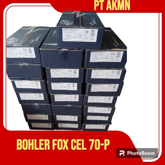 Kawat Las Stick Bohler Fox Cel 70P | Aws E7010-P1 | Pack 1 Kaleng Premium