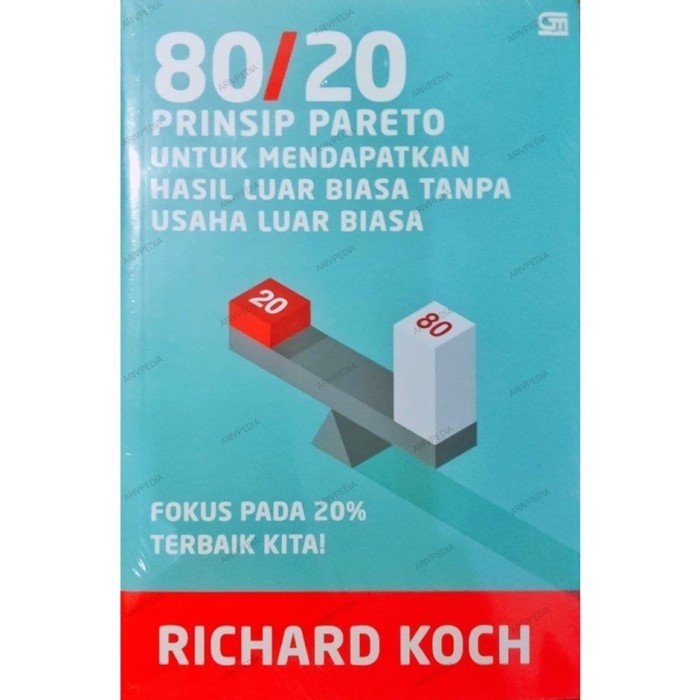 

80/20 Prinsip Pareto - Richard Koch (Buku Segel Original)