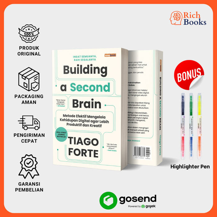 

Buku Building a Second Brain - Tiago Forte