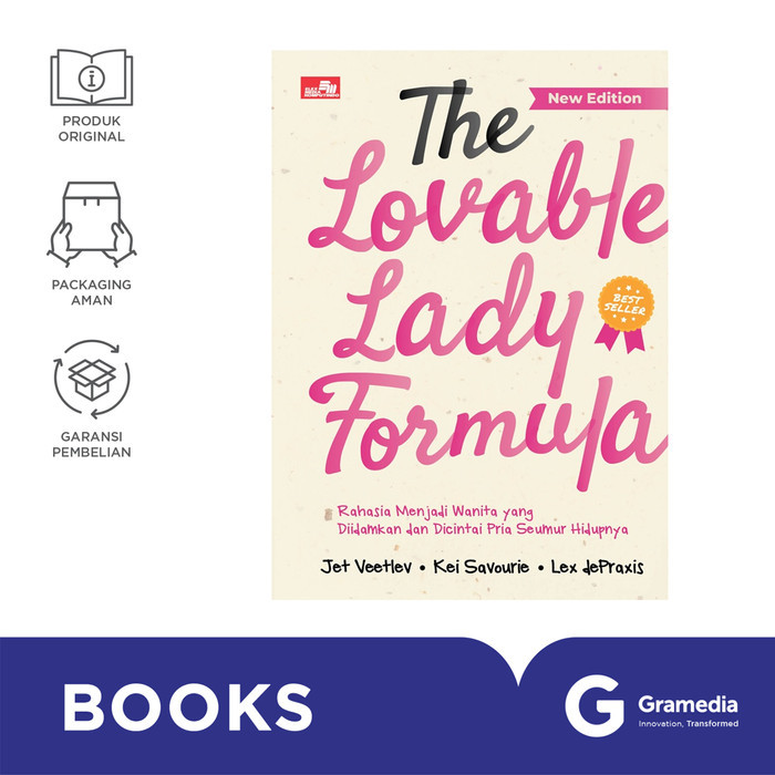 

Gramedia Buku The Lovable Lady Formula (New Edition): Rahasia Menjadi Wanita yang Diidamkan dan