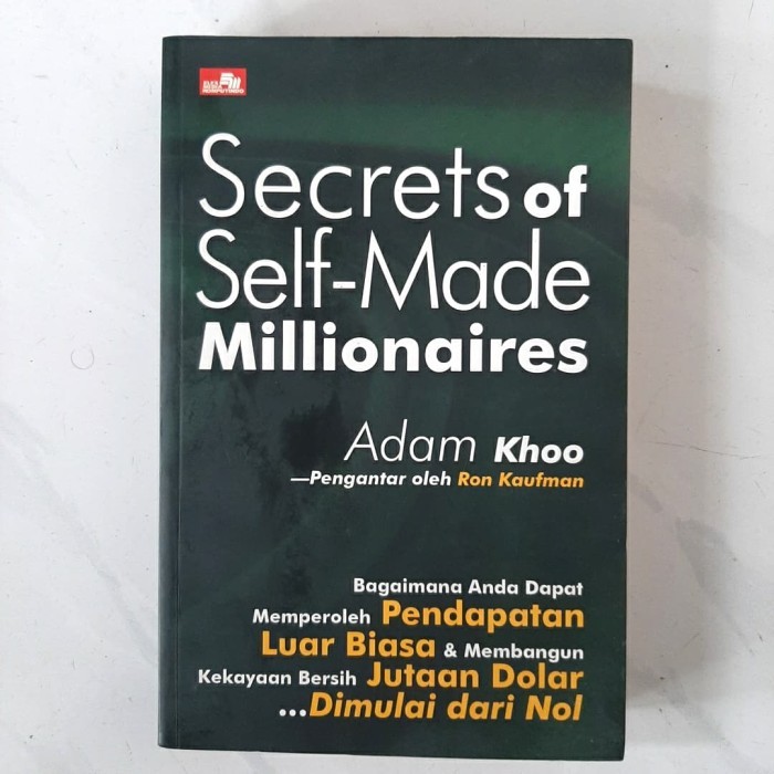 

Buku Secrets Of Self-Made Millionaires by Adam Khoo - Bagaimana Anda