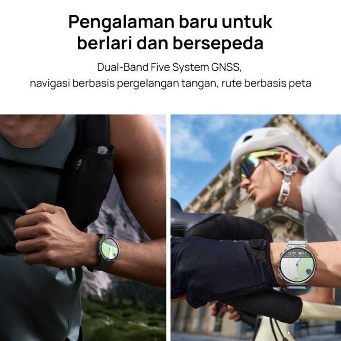 

Terlaris Huawei Watch Gt 5 Pro 46Mm Ceramic And Titanium | Pro-Level Sports |Gold Course Map | Up To 2-Week Battery Life Ready Stok