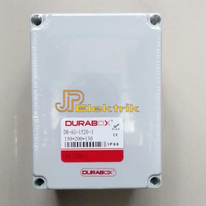 Durabox Box Panel Plastik 150x200 x 130mm Durabox ABS