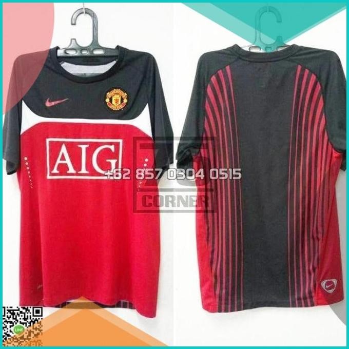 Nike Manchester United 2007 2008 Original Jersey Training Ori Man Utd