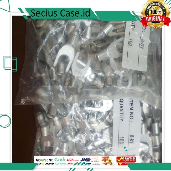 TERBARU SKUN Y POLOS 8-8 UNTUK KABEL 6MM - 10MM ECERAN SATUAN