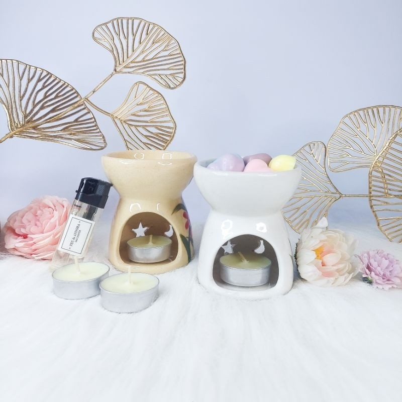 Feu De Annora Wax Melt Set Hampers Paket Tungku Aromaterapi