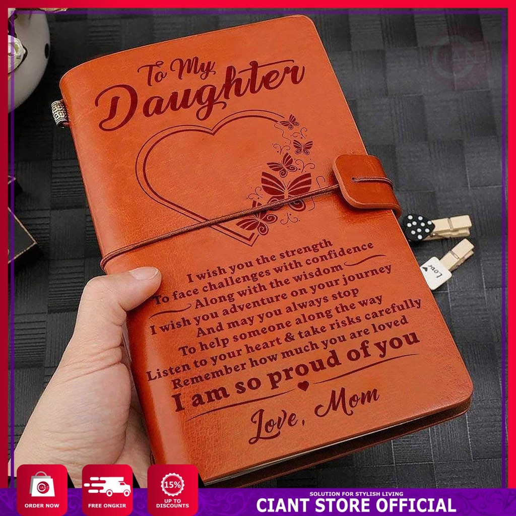 

BUKU CATATAN JURNAL DIARY HARIAN 68 SHEET TEMPAT FOTO COVER KULIT