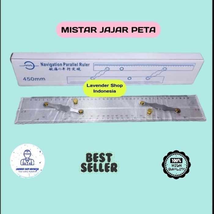 

Mistar Jajar Peta Parallel Ruller / Mistar Jajar