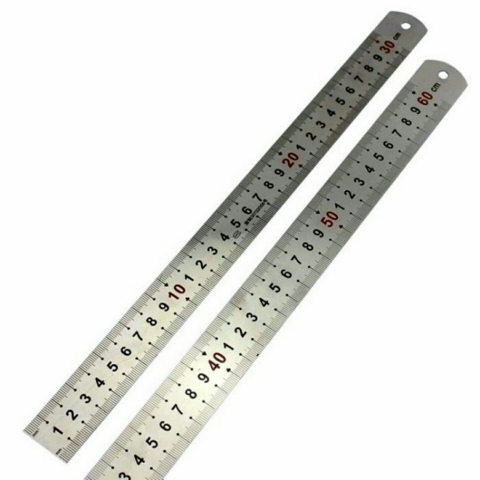 

Penggaris stainless steel 150 cm / Stainless steel ruler 1.5 meter