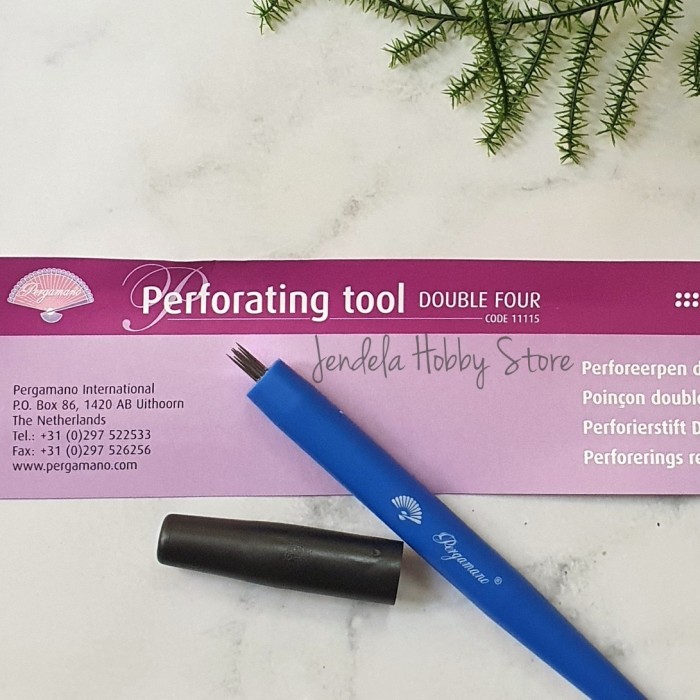 

Pergamano Parchment Craft Perforating Tool "Double Four" (11115)