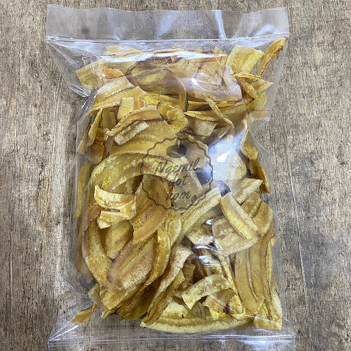 

STOK TERBATAS KERIPIK PISANG ASIN 500gr / KERIPIK PISANG GURIH