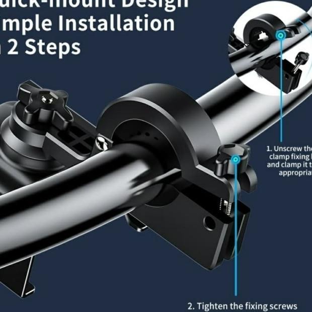 Baseus Knight Motorcycle Phone Stand Holder - Stand Hp Sepeda Motor