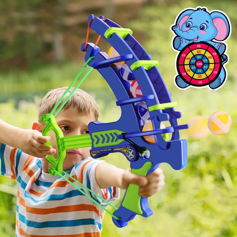 Dart Mainan Panah Target Bola Lengket Dan Lembut / Mainan Panah Tembak Target / Fun Archer Shotting