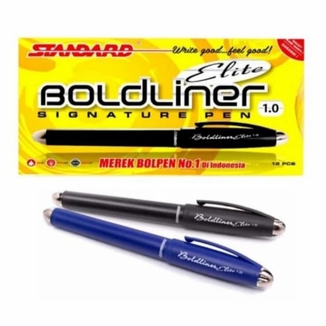 

Pulpen Standar Boldliner Elite 1.0