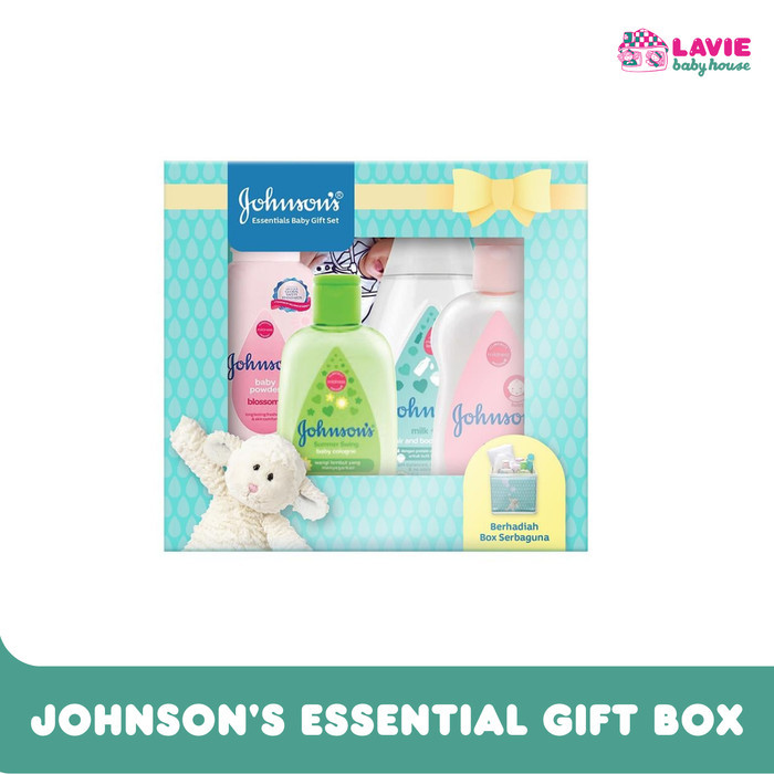 PRODUK TERBATAS Johnson's Baby Gift Set Box Dan kemasan Toples