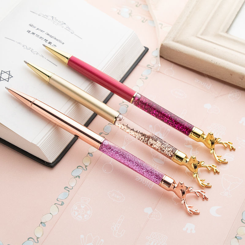 

Pena Tanda Tangan Elk Pasir Isap Pena Pulpen Kepribadian Logam