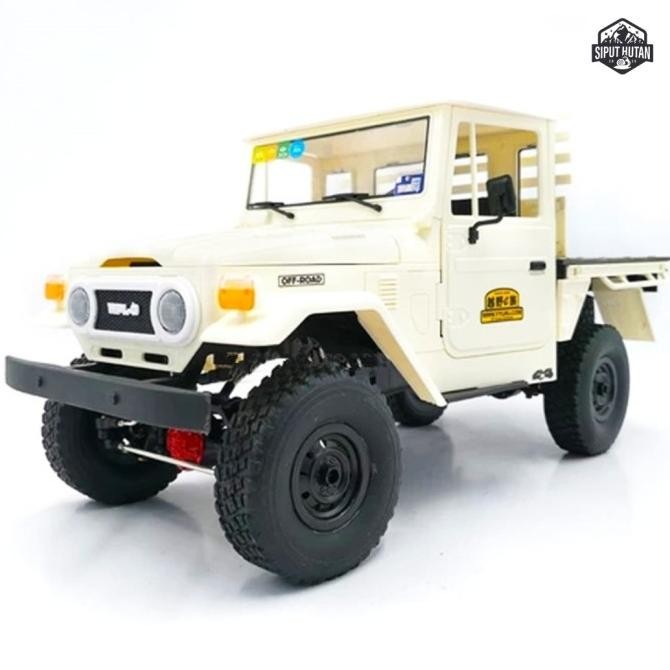 TERMURAH - RC Kit WPL C44KM 1/16 4WD Car Metal Edition