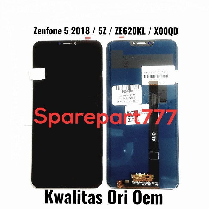 Ori oem Lcd Touchscreen Fullset Zenfone 5 2018 - 5Z - ZE620KL - x00qd
