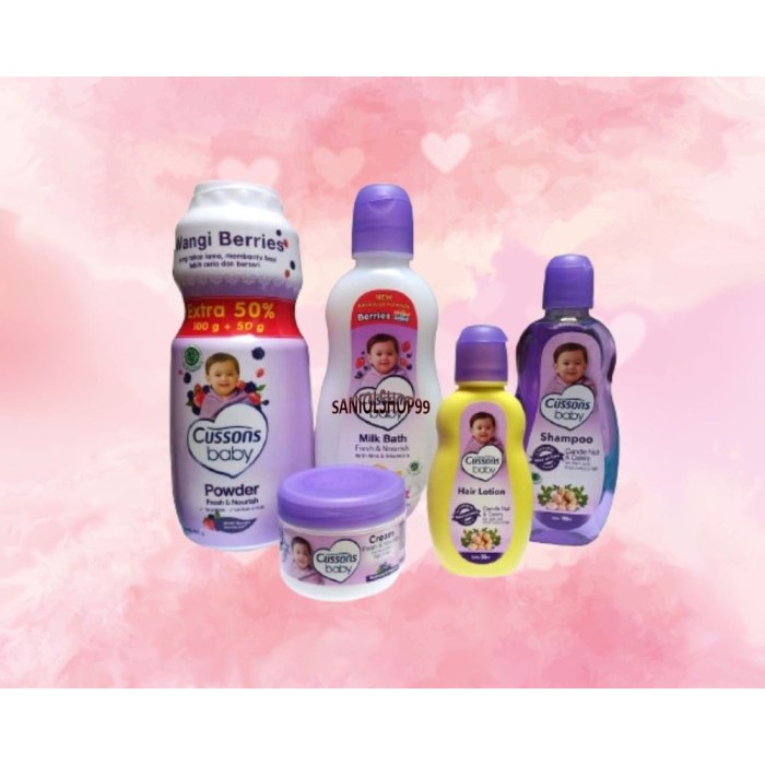 LIMITED EDITION Paket cussons baby set large bag besar paket bedak bayi paket Cussons