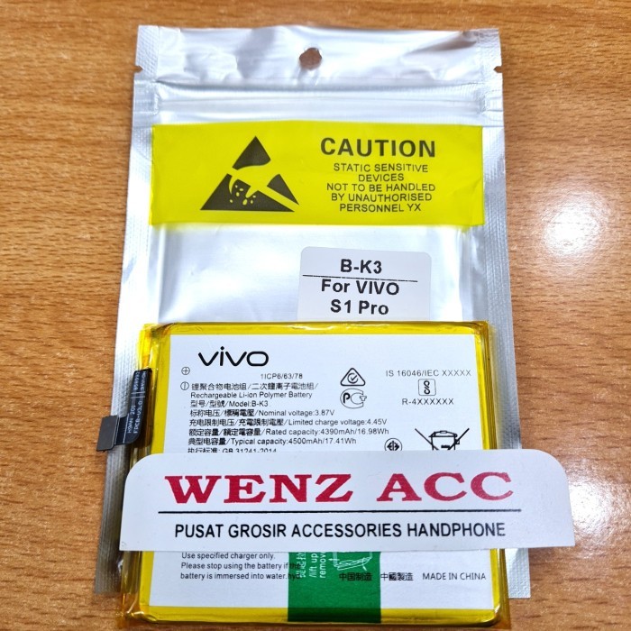Baterai Batre Vivo S1 Pro B-K3 B K3 Original