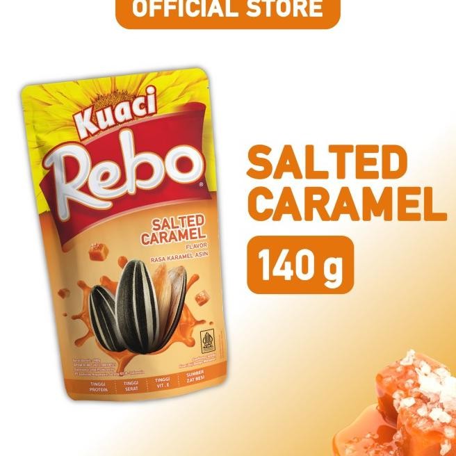 

Rebo Kuaci Bundling 3 Pcs - Varian Rasa Caramel 140 Gram