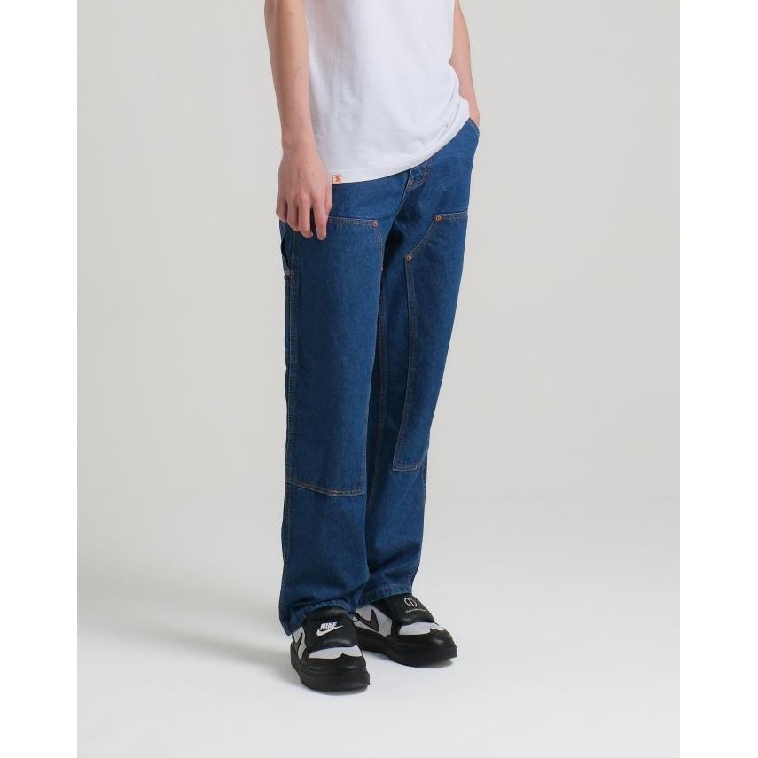 

BLUE- SUPEREGO CELANA CARPENTER DOUBLE KNEE DENIM PANJANG DARK BLUE CPS05B