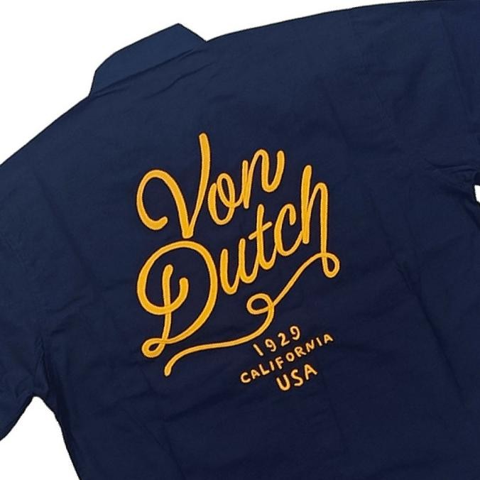 

BLUE- VON DUTCH WORKSHIRT 1286 NAVY BLUE