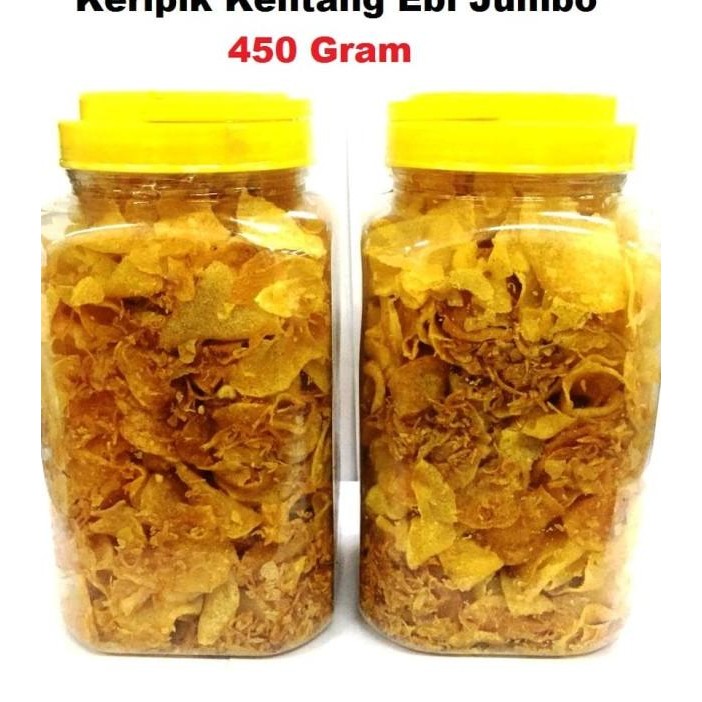 

Keripik Kentang Ebi Homemade Enak Berkualitas 450 Gram