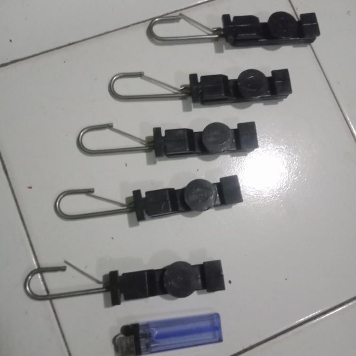 

Sclamp S Clamp Besar Ujung Buka Tutup Jepit Kabel Fo Kawat Tali