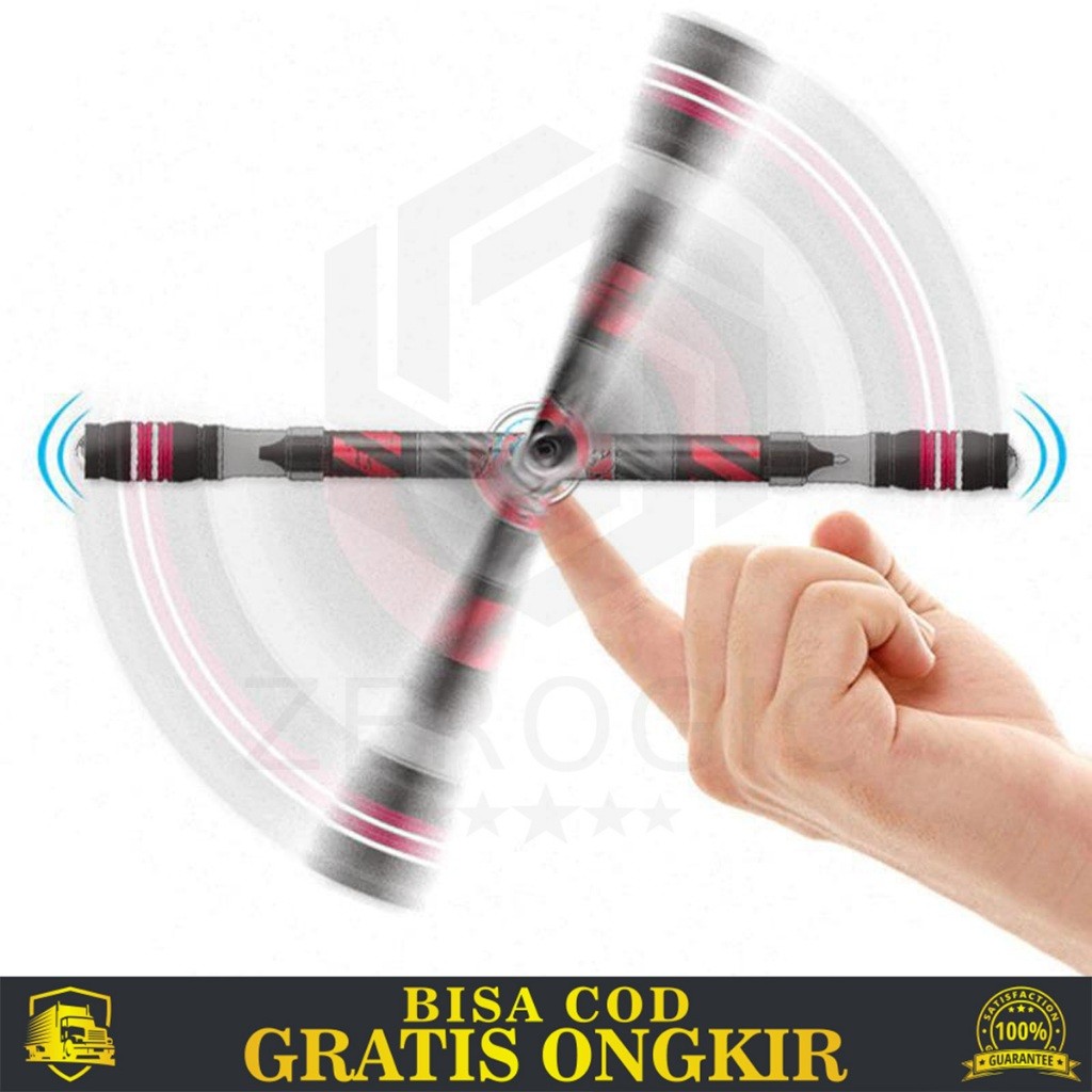 

PENA BOLPOIN SPINNING PEN BOLA PUTAR MAINAN STIK PLASTIK MULTI COLOR