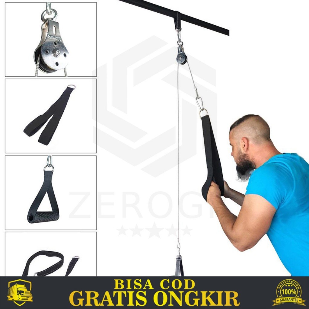 PERLENGKAPAN KIT KATROL GYM FITNESS TRAINING TOOLS 100 KG BAHAN METAL