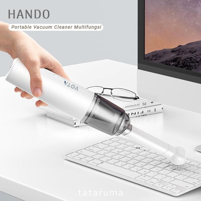 

hando - hand vacuum penyedot debu mini 2in1 mobil rumah sofa portable termurah