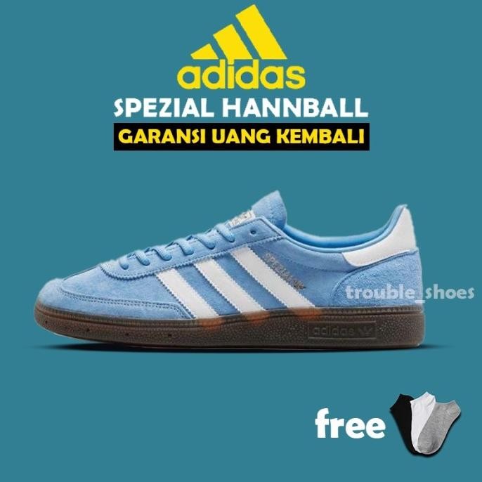 BLUE- SEPATU ADIDAS SPEZIAL ICE BLUE ORIGINAL BNWB