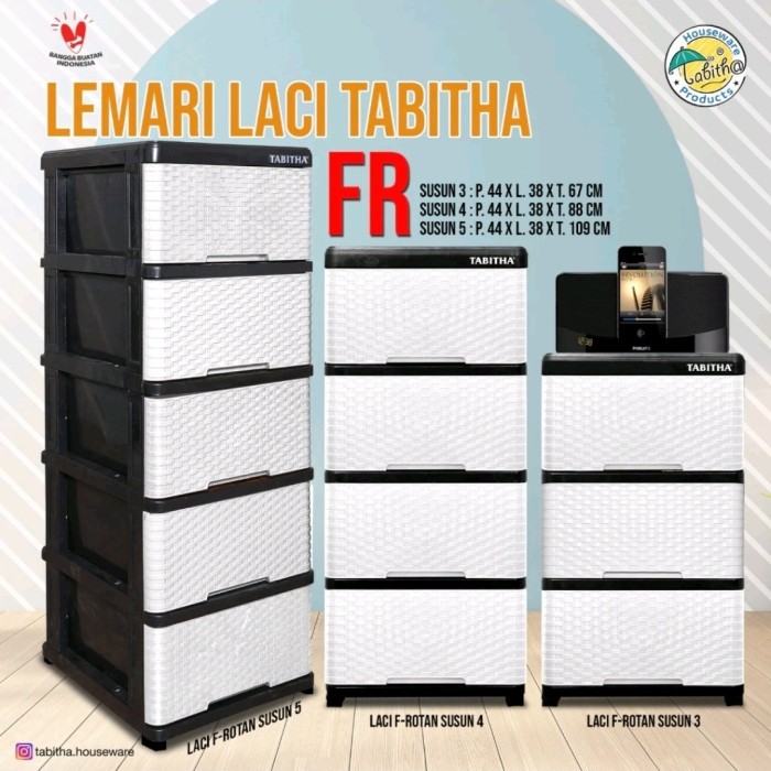 Lemari plastik laci laci lemari plastik 4 susun 5 susun 3 susun