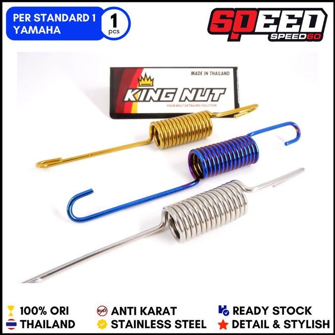 

BLUE- PER STANDARD SATU SAMPING YAMAHA GOLD BLUE THAILAND STAINLESS